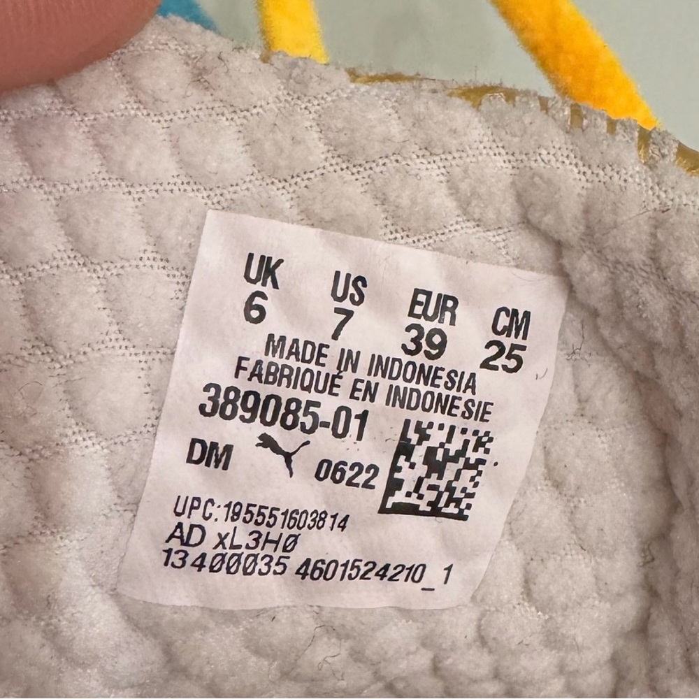 PUMA x The Hundreds Suede Classic Sneakers - Multicolor - Size 7 - Picture 8 of 8